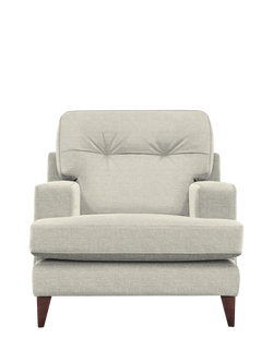 G Plan Vintage The Seventy Two Armchair, Dark Leg, Aquaclean Calor Vanilla