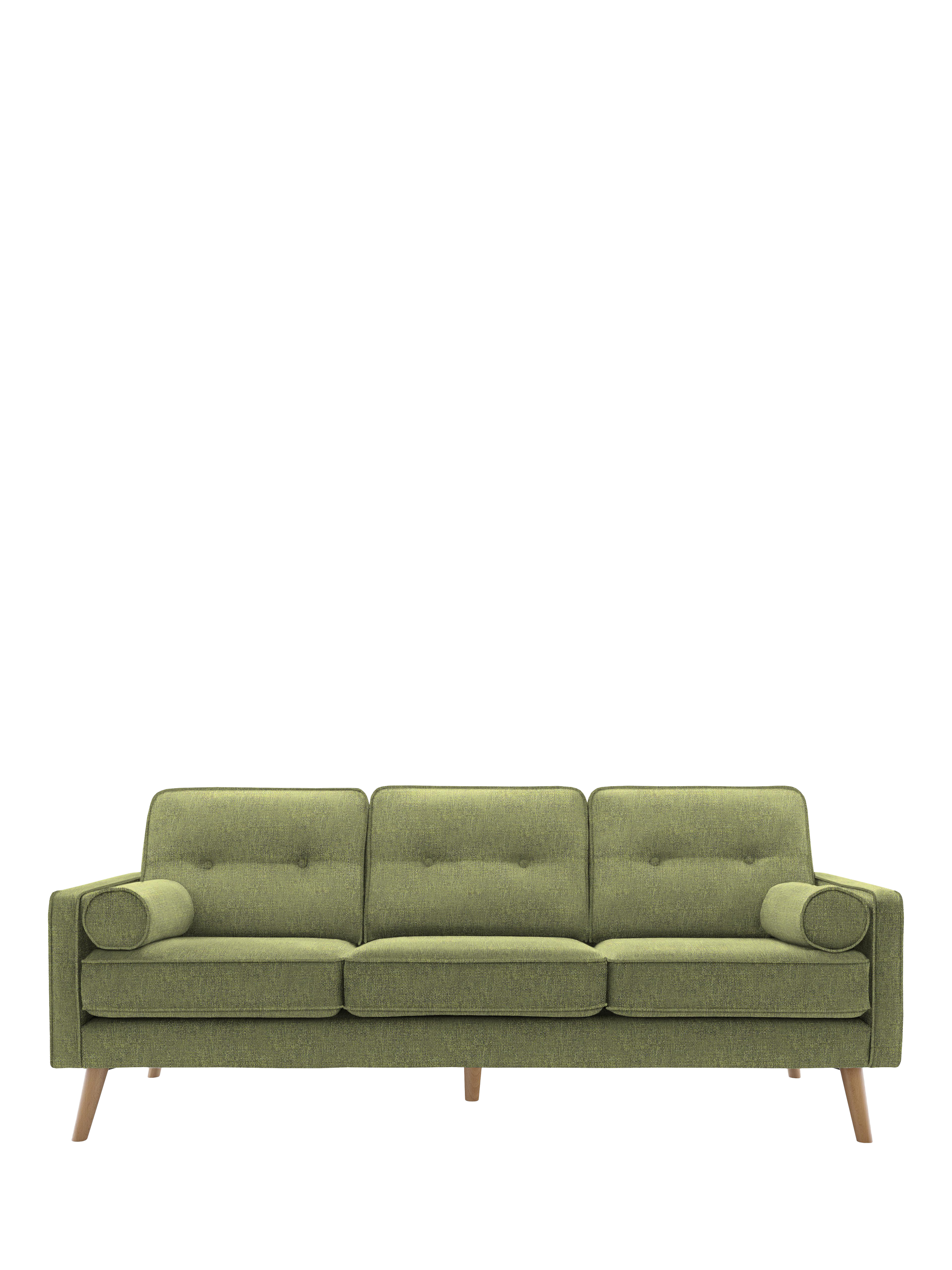 The Sixty Five Range, G Plan Vintage The Sixty Five Large 3 Seater Sofa, Marl Green