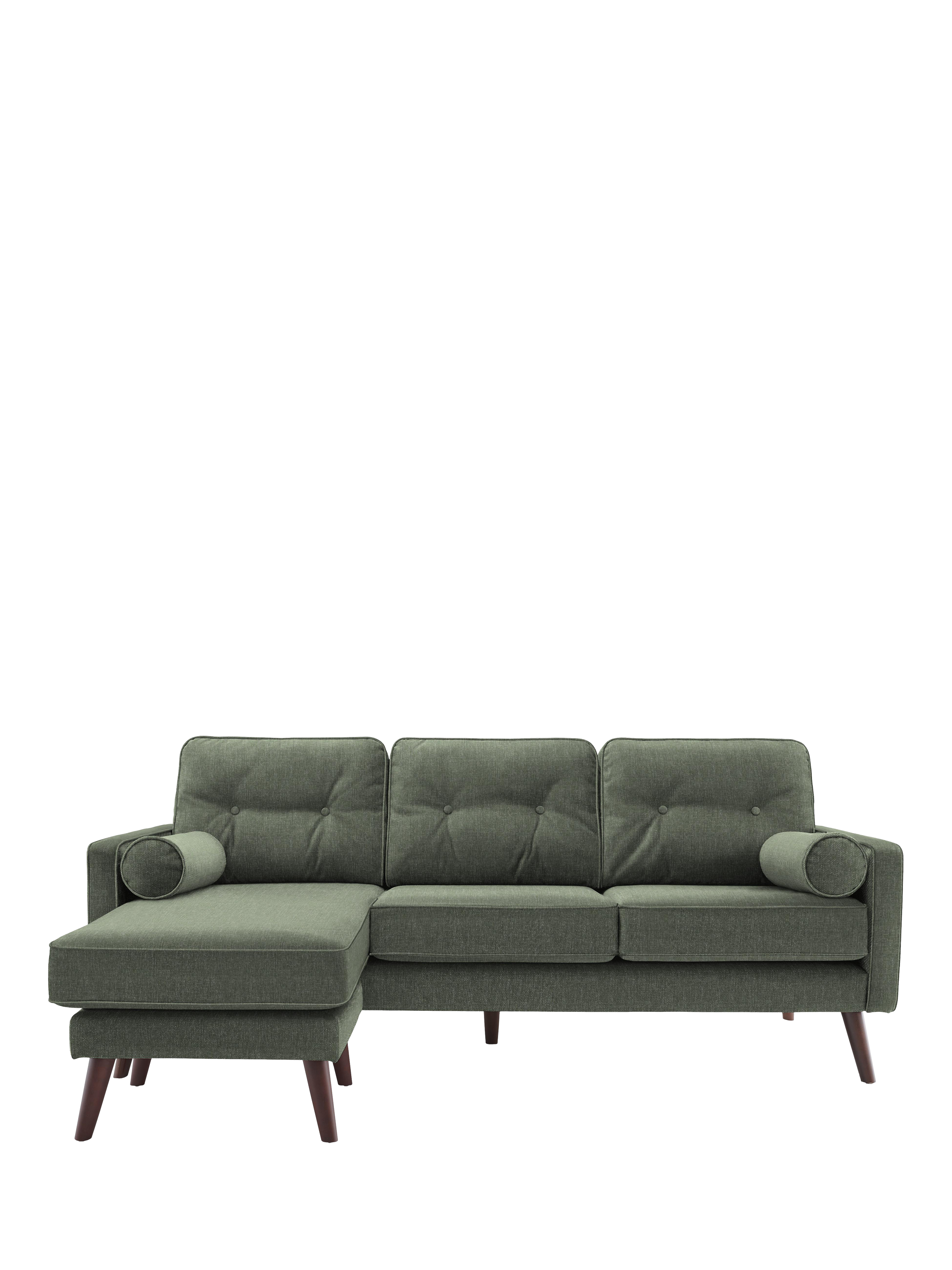 The Sixty Five Range, G Plan Vintage The Sixty Five LHF Large 3 Seater Chaise End Sofa, Aquaclean Calor Bay