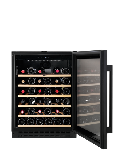 AEG 5000 AWS4052B5B Wine Cabinet, Black - view 2, Black