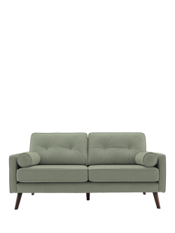 G Plan Vintage The Sixty Five Medium 2 Seater Leather Sofa, Cambridge Olive Leather