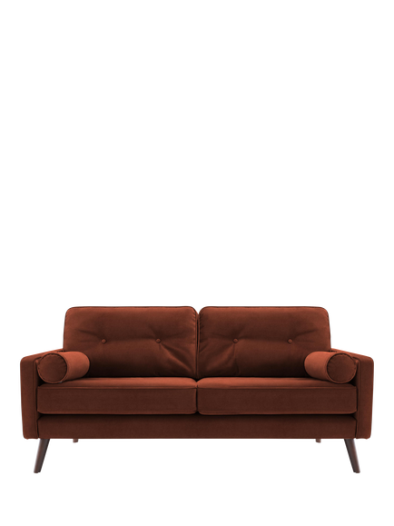 G Plan Vintage The Sixty Five Medium 2 Seater Sofa, Easy Clean Plush Umber