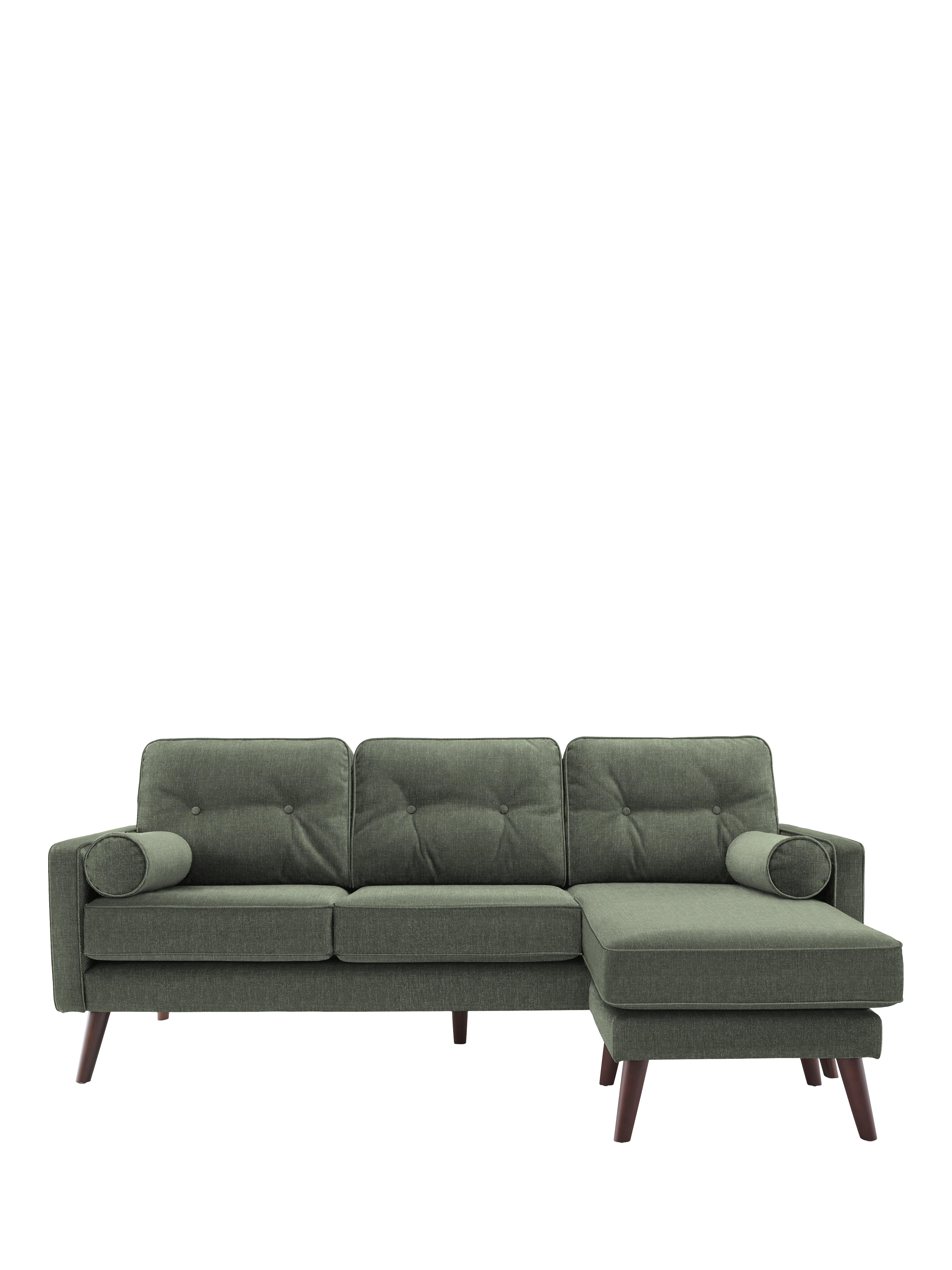 The Sixty Five Range, G Plan Vintage The Sixty Five RHF Large 3 Seater Chaise End Sofa, Aquaclean Calor Bay