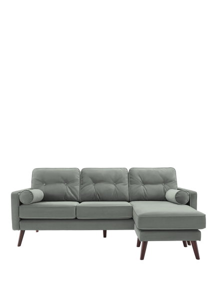 G Plan Vintage The Sixty Five RHF Large 3 Seater Chaise End Sofa, Easy Clean Plush Slate
