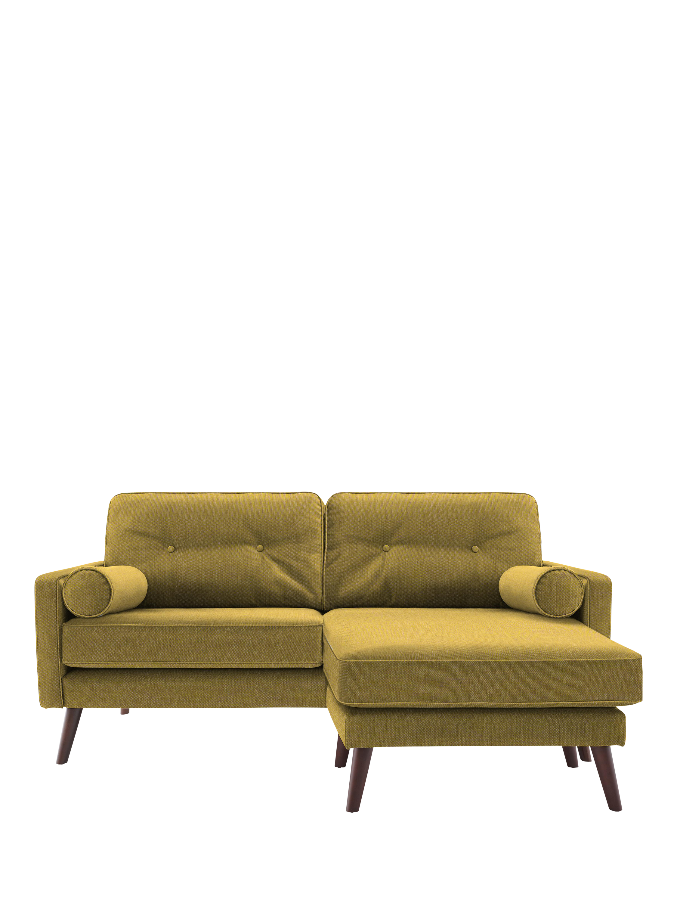 The Sixty Five Range, G Plan Vintage The Sixty Five RHF Medium 2 Seater Chaise End Sofa, Aquaclean Calor Cardamon