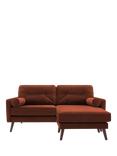 G Plan Vintage The Sixty Five RHF Medium 2 Seater Chaise End Sofa, Plush Umber