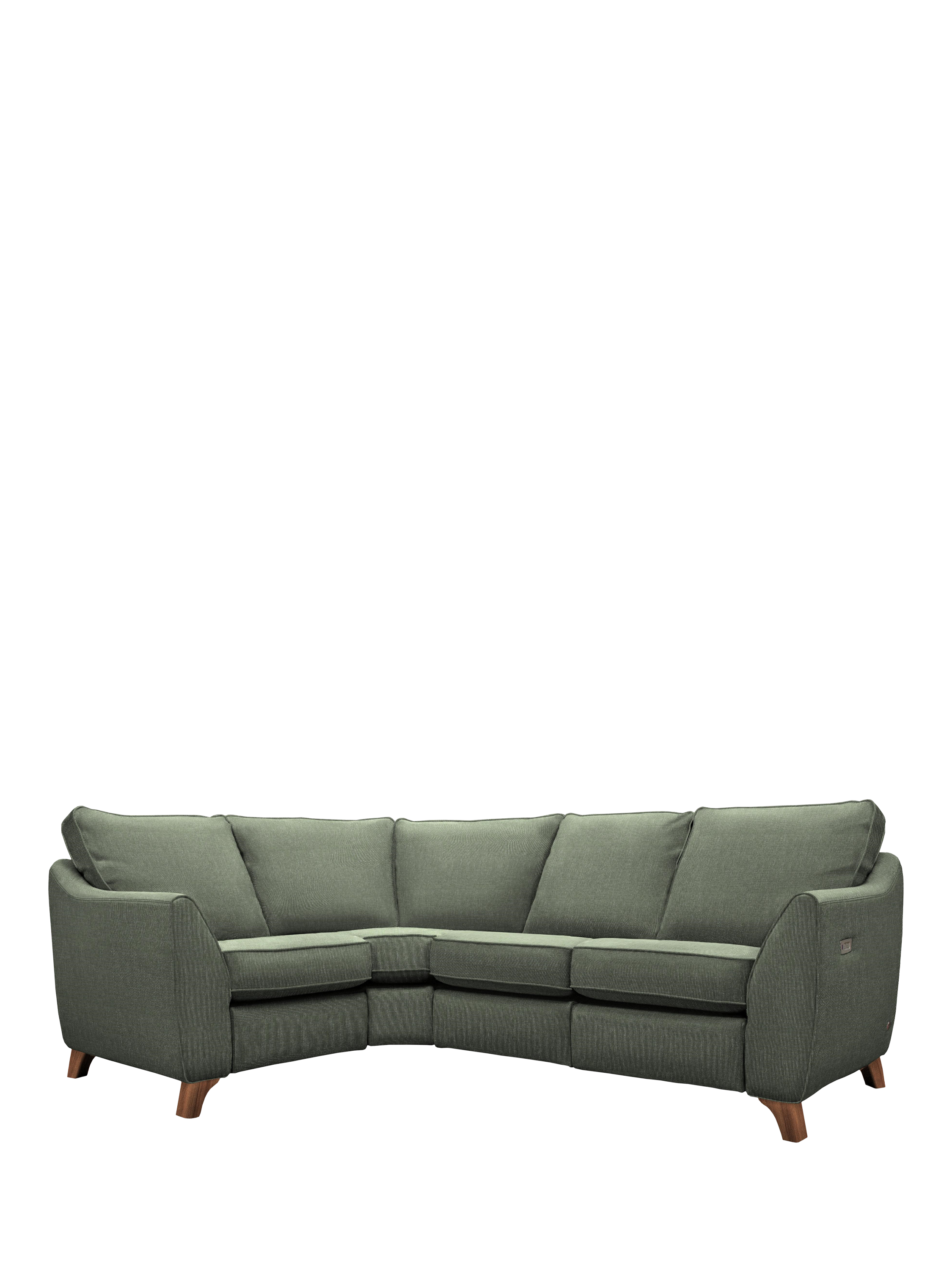 The Sixty Eight Range, G Plan Vintage The Sixty Eight 5+ Seater LHF Corner Sofa, Aqua Clean Calor Bay