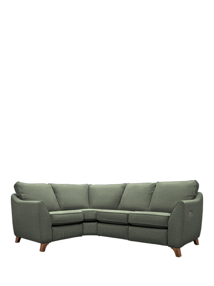 G Plan Vintage The Sixty Eight 5+ Seater LHF Corner Sofa, Aqua Clean Calor Bay