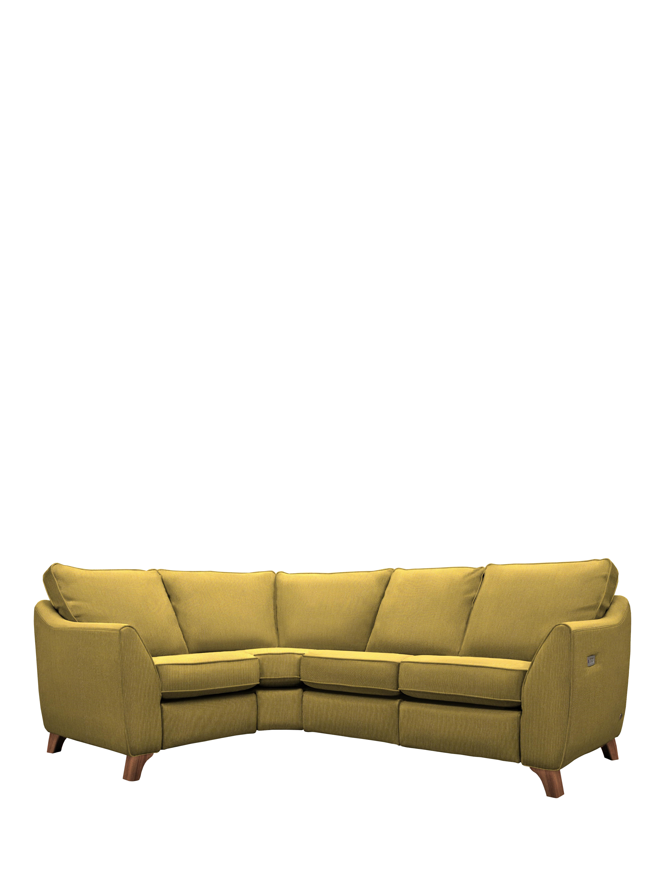 The Sixty Eight Range, G Plan Vintage The Sixty Eight 5+ Seater LHF Corner Sofa, Aqua Clean Calor Cardamon