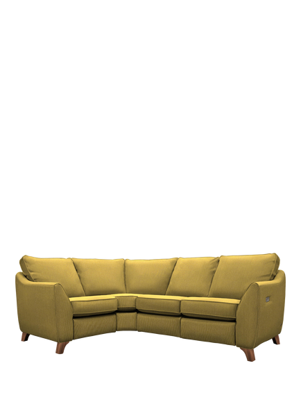 G Plan Vintage The Sixty Eight 5+ Seater LHF Corner Sofa, Aqua Clean Calor Cardamon