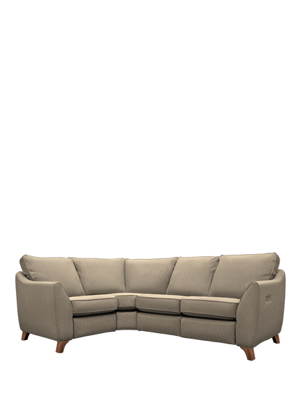 G Plan Vintage The Sixty Eight 5+ Seater LHF Corner Sofa, Aqua Clean Calor Ginger