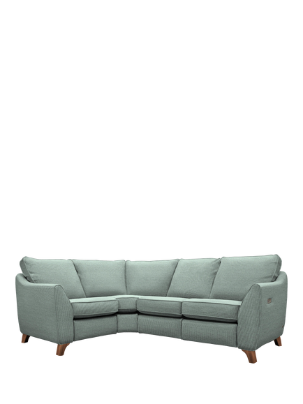 G Plan Vintage The Sixty Eight 5+ Seater LHF Corner Sofa, Aqua Clean Calor Sesame