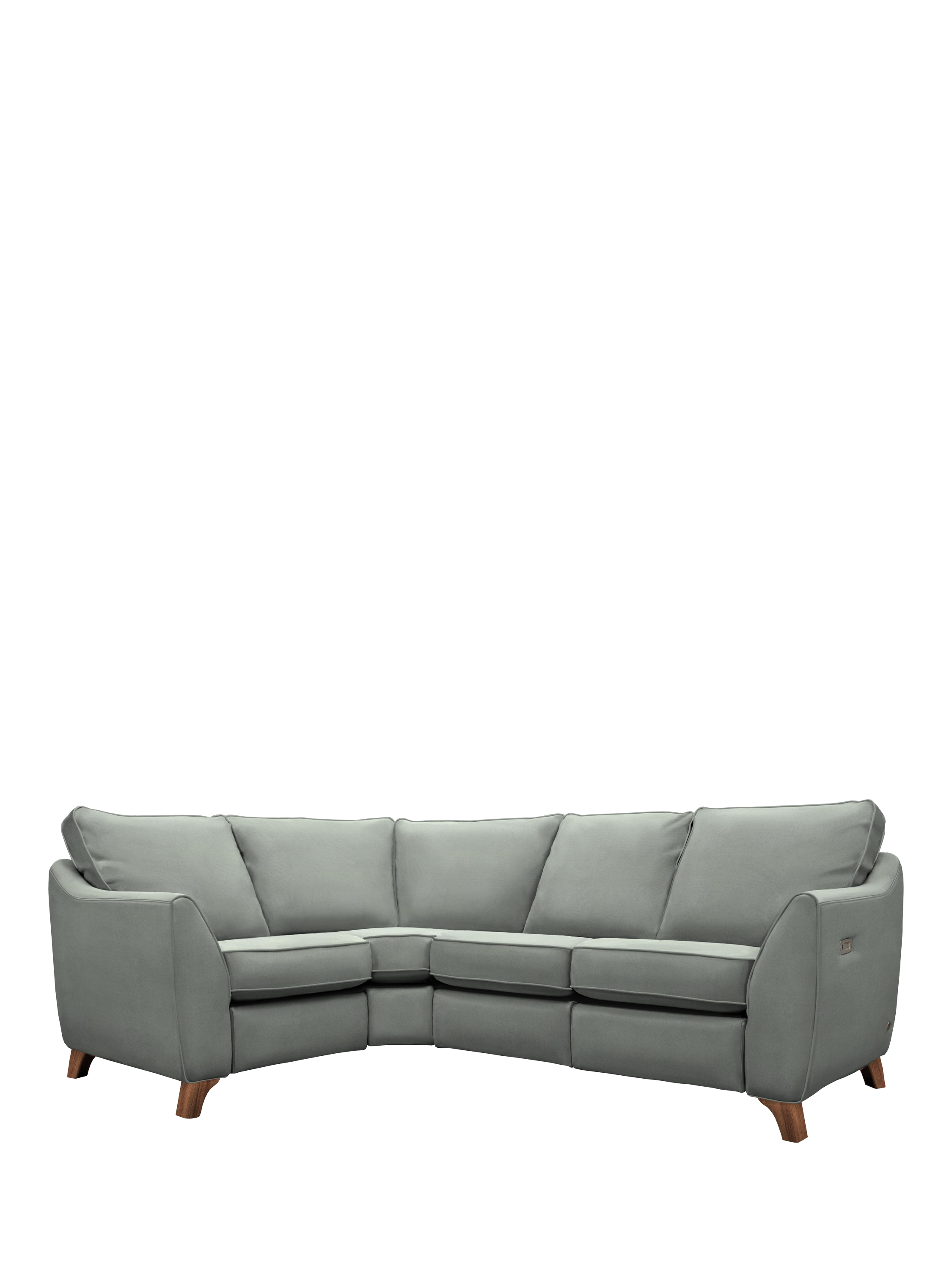 The Sixty Eight Range, G Plan Vintage The Sixty Eight 5+ Seater LHF Corner Sofa, Plush Slate