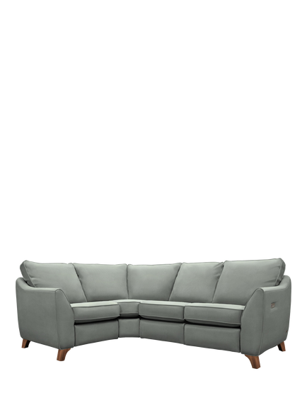 G Plan Vintage The Sixty Eight 5+ Seater LHF Corner Sofa, Easy Clean Plush Slate