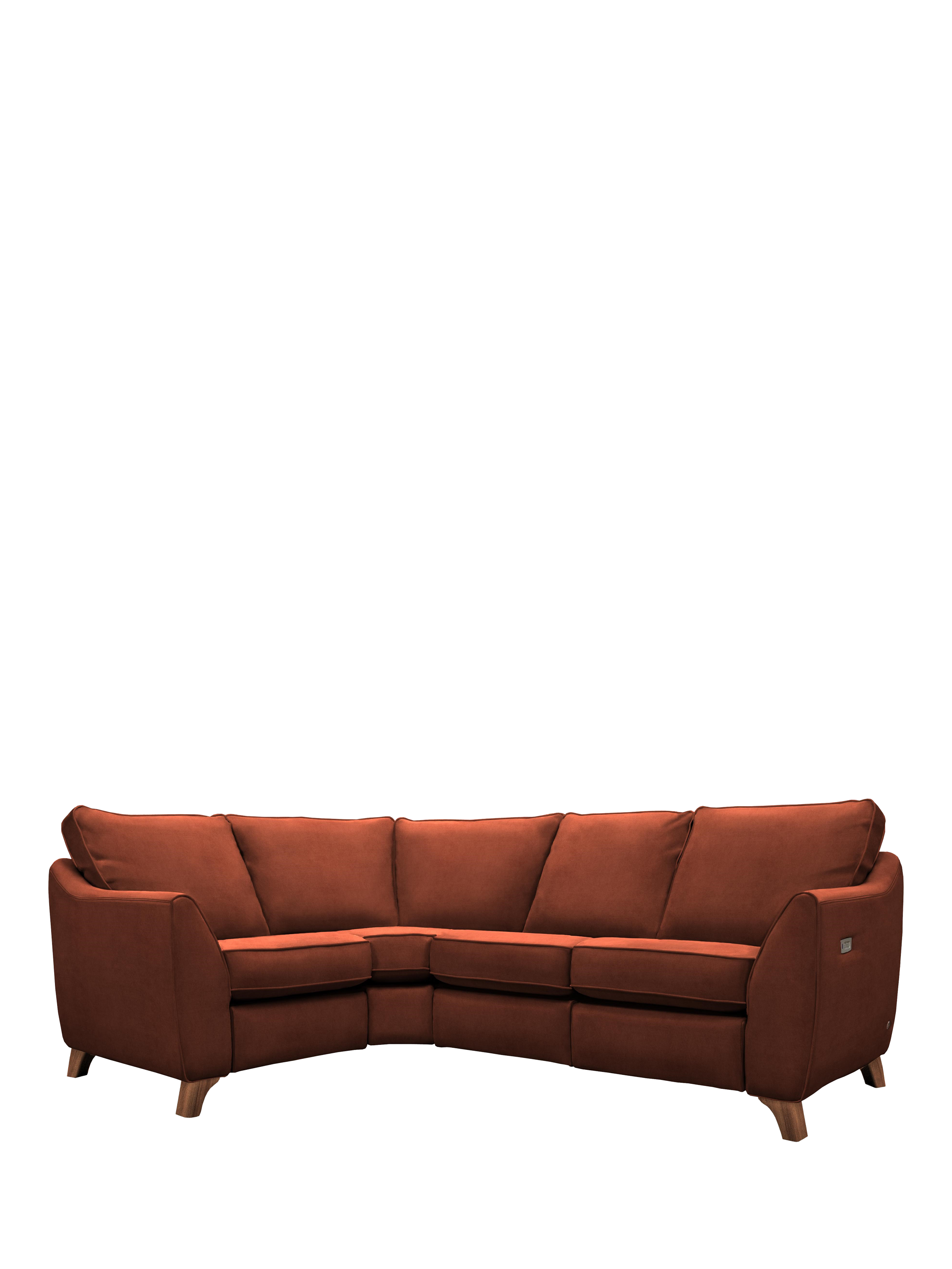The Sixty Eight Range, G Plan Vintage The Sixty Eight 5+ Seater LHF Corner Sofa, Plush Umber