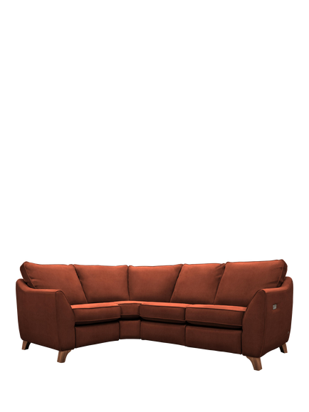 G Plan Vintage The Sixty Eight 5+ Seater LHF Corner Sofa, Easy Clean Plush Umber