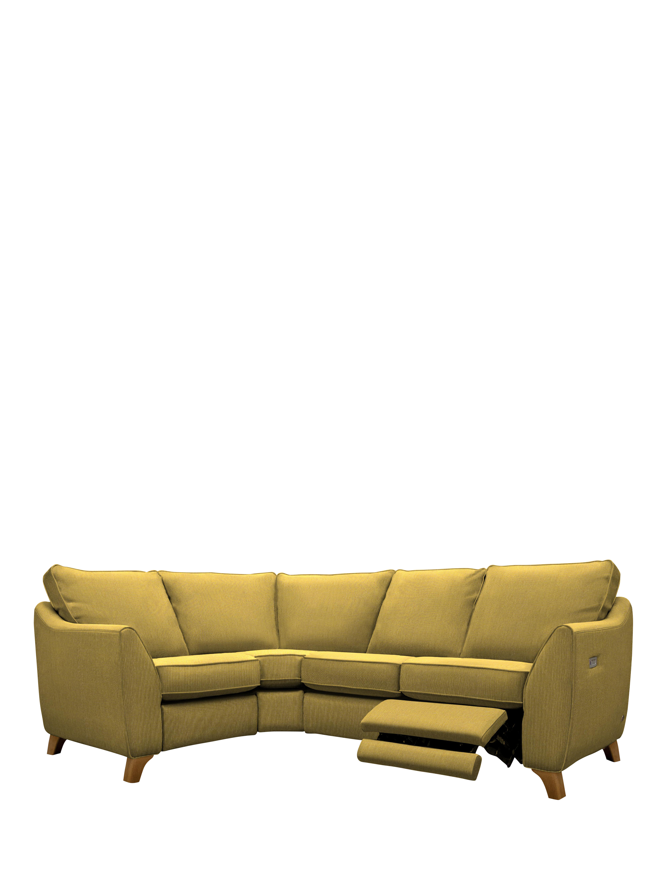The Sixty Eight Range, G Plan Vintage The Sixty Eight RHF Corner Unit with Lefthand Footrest Mechanism, Aquaclean Calor Cardamon