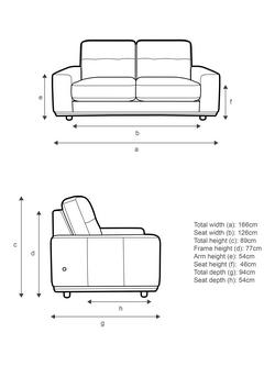 G Plan Vintage The Seventy One Small 2 Seater Sofa - view 2, Aquaclean Calor Vanilla