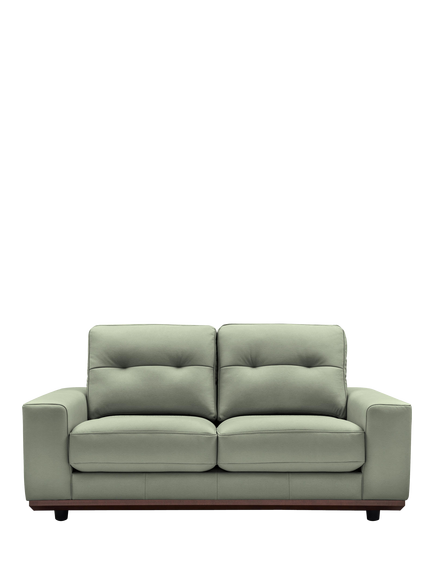 G Plan Vintage The Seventy One Small 2 Seater Leather Sofa, Cambridge Olive Leather