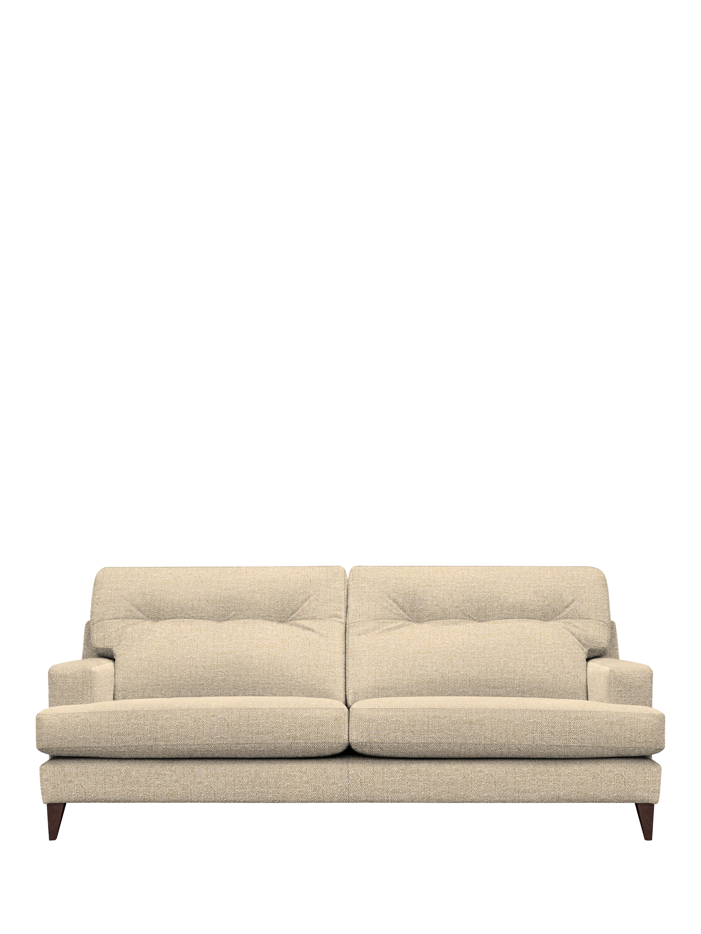 The Seventy Two Range, G Plan Vintage The Seventy Two Large 4 Seater Sofa, Dark Leg, Stipple Ecru