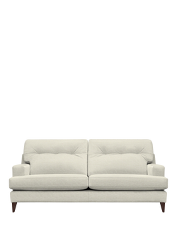 G Plan Vintage The Seventy Two Medium 3 Seater Sofa, Dark Leg, Aquaclean Calor Vanilla