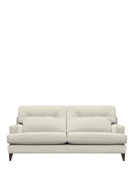 G Plan Vintage The Seventy Two Medium 3 Seater Sofa, Dark Leg, Aquaclean Calor Vanilla