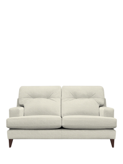 G Plan Vintage Seventy The Two Small 2 Seater Sofa, Dark Leg, Aquaclean Calor Vanilla