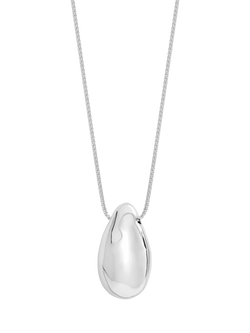 Jon Richard Silver Plated Polished Pendant, Silver