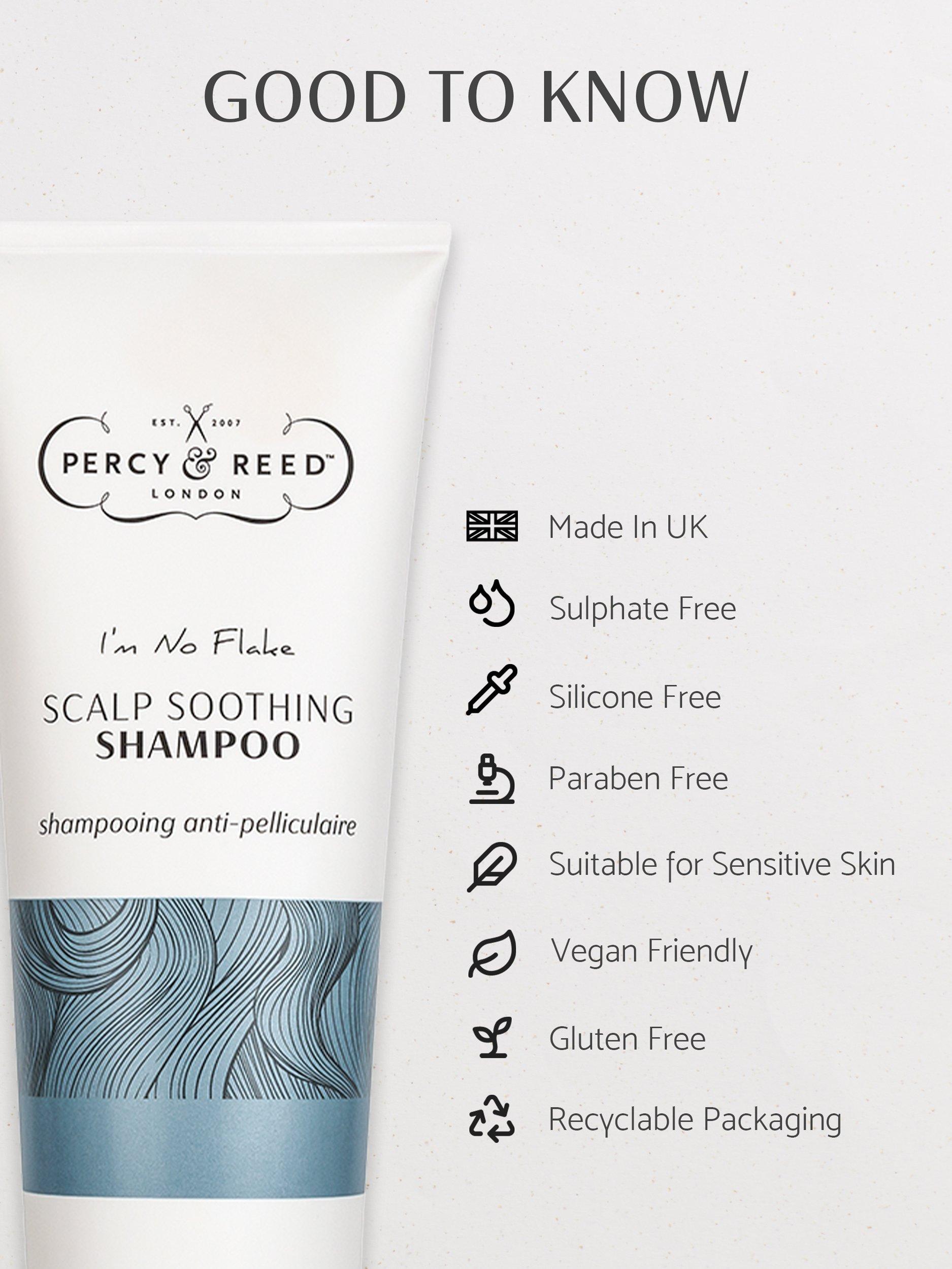 Product image 5 of 6, which shows Percy & Reed I'm No Flake Scalp Soothing Shampoo, 250ml