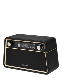 Roberts Reva DAB/DAB+/FM Bluetooth Tabletop Digital Radio, Black