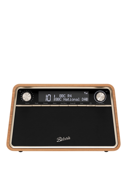 Roberts Reva DAB/DAB+/FM Bluetooth Tabletop Digital Radio - view 2, Cherry Wood