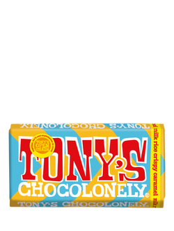 Tony's Chocolonely Rice Crispy Caramel Milk Chocolate Bar, 180g, Multi Multi