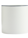 Wedgwood Gio Blue Line Bone China Mug, 293ml, White
