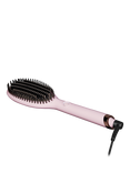 ghd Glide Charity Limited Edition Smoothing Hot Brush with Matching Heat-Resistant Bag & Mat, Pink