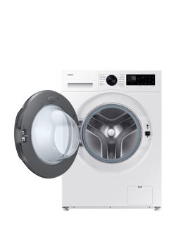 Samsung WD90DG5G34BEEU Freestanding Washer Dryer, 9kg/5kg Load, White - view 2, White