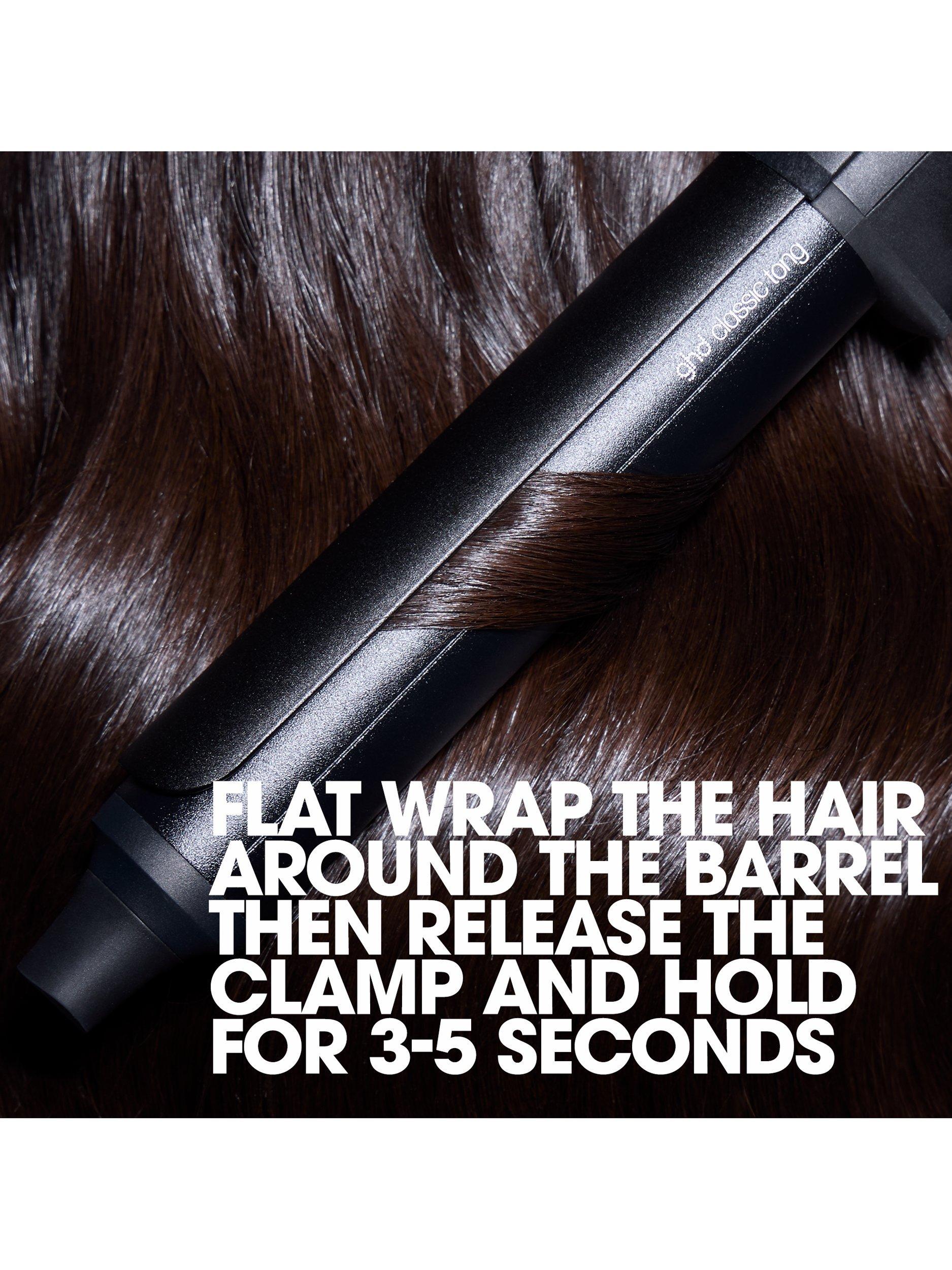 Product image 5 of 8, which shows ghd Chronos Curve Classic Tong, Black
