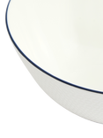 Wedgwood Gio Blue Line Bone China Cereal Bowl, 16cm, White