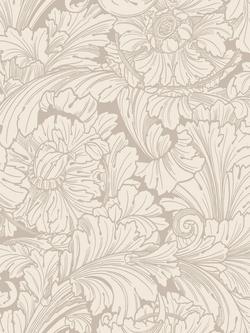 Cole & Son Acanthus Wallpaper, Cream & Pebble