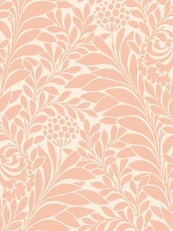 Cole & Son Honeysuckle Wallpaper, Blush Mint On Pastel