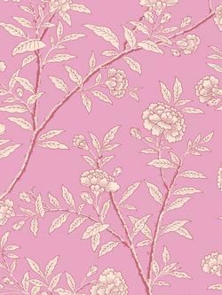 Cole & Son Roseberry Wallpaper, Fuschia