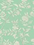 Cole & Son Roseberry Wallpaper, Jade