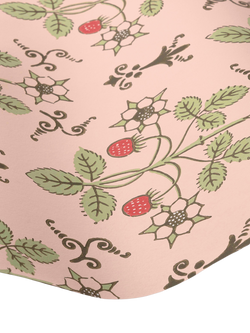 Cole & Son Strawberry Wallpaper - view 2, Chelsea Pink