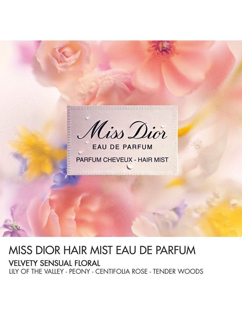 Product image 2 of 4, which shows DIOR Miss DIOR Eau de Parfum Hair Mist Spray, 30ml