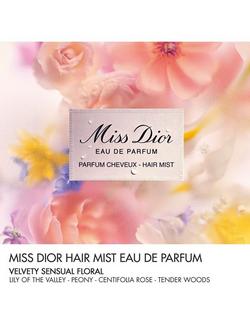 DIOR Miss DIOR Eau de Parfum Hair Mist Spray, 30ml - view 2, 