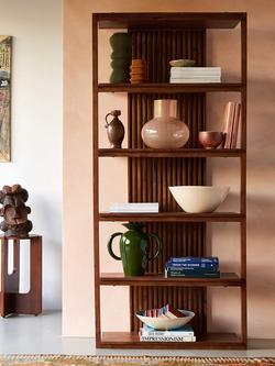 Swoon Klaus Shelf Unit, Dark Brown - view 2, Dark Brown