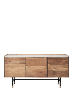 Swoon Battersea Sideboard, Natural Oak Stain, Natural Oak