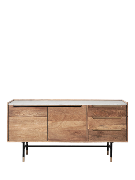 Swoon Battersea Sideboard, Natural Oak Stain, Natural Oak