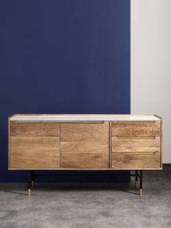 Swoon Battersea Sideboard, Natural Oak Stain - view 2, Natural Oak