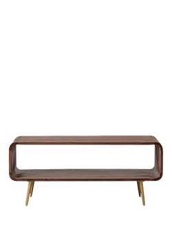 Swoon Harring TV Unit, Dark Brown, Dark Brown