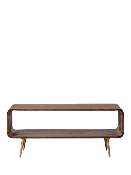 Swoon Harring TV Unit, Dark Brown, Dark Brown
